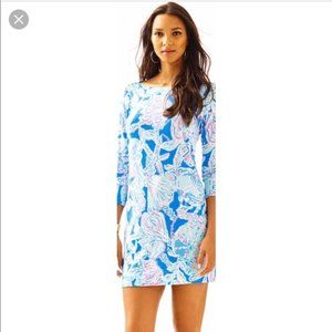 Lilly Pulitzer Bay Blue Into the Deep Sophie Dress